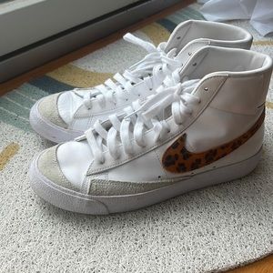 Leopard Nike Blazers